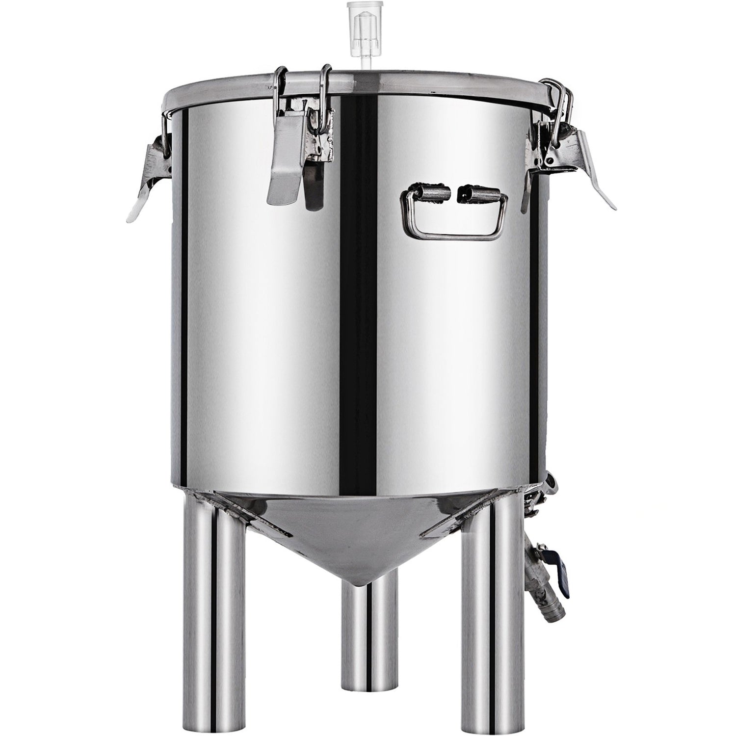 fermentador inox utilizado para fermentaçao de medronho foto de estudio. Especialistas e consultores para fazer aguardente de medronho de elevada qualidade